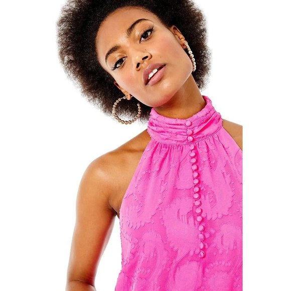 ✨HP✨Lilly Pulitzer Kristine Halter Dress NWT - Picture 4 of 9